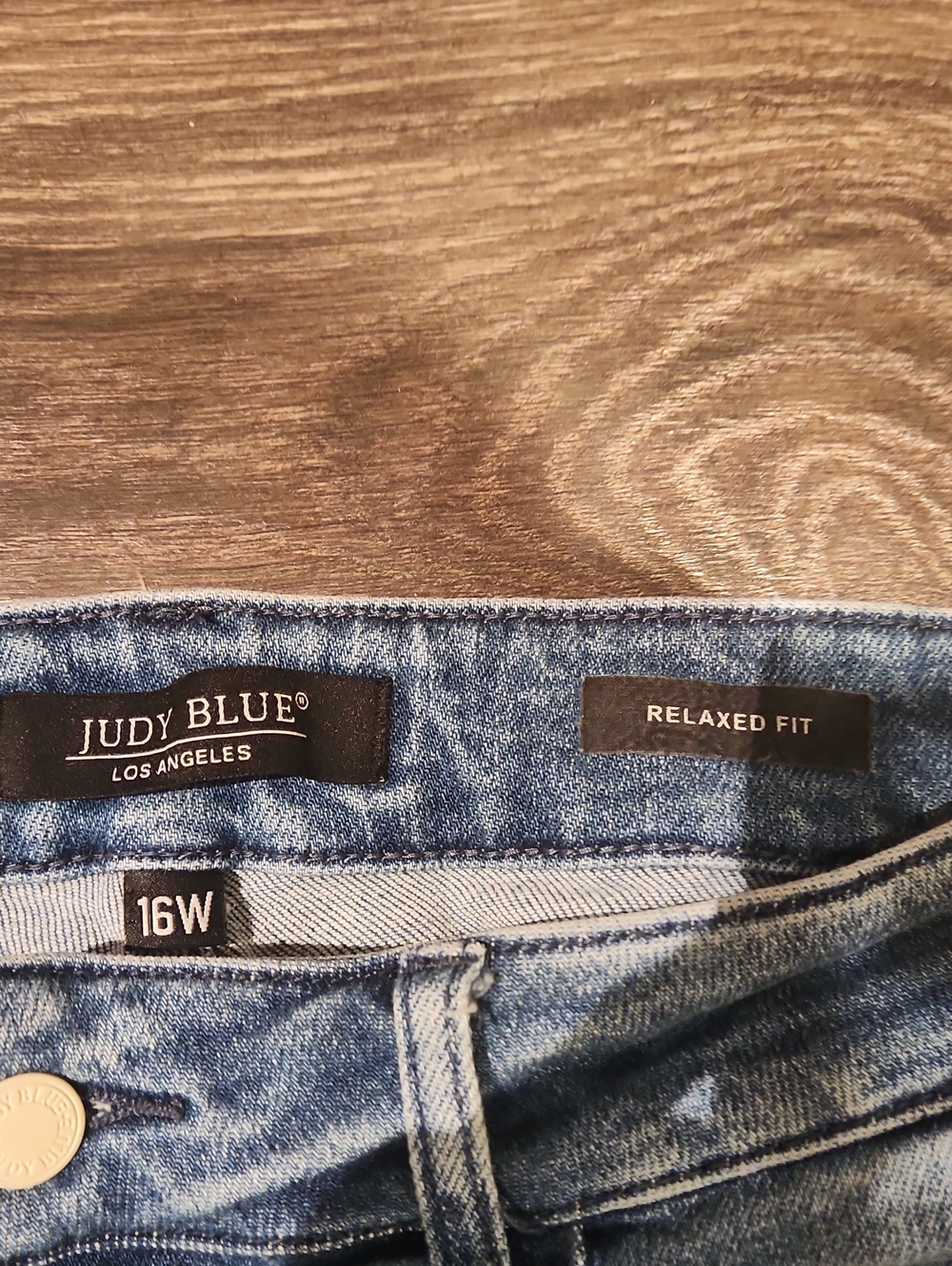 ❤️ NWOT! JUDY BLUE RELAXED HIGH RISE SKINNY ANKLE JEANS, 16W (33 WOMAN) - Picture 6 of 10
